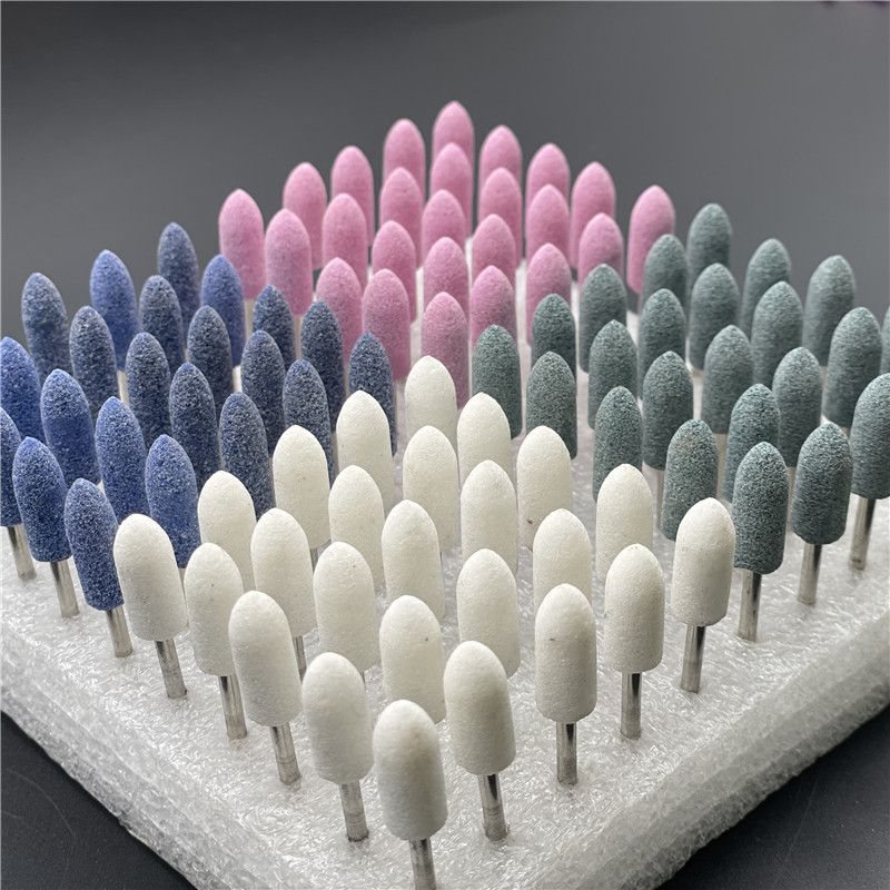 綠小平面磨頭2.35mm打磨機(jī)砂石頭口腔材料沙石磨頭發(fā)打磨拋光皮